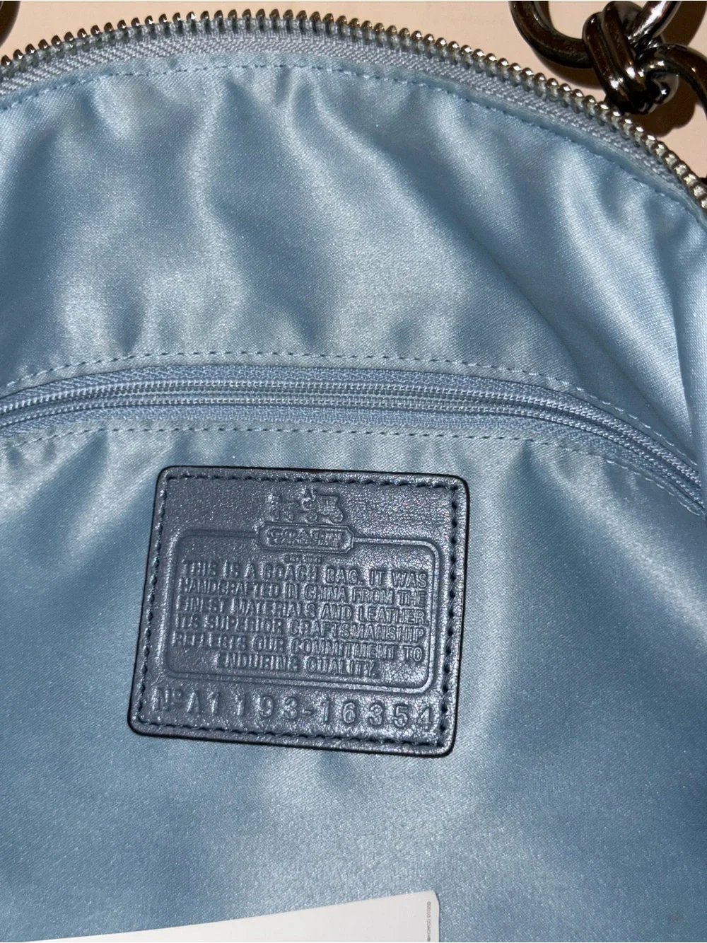 Coach barely worn